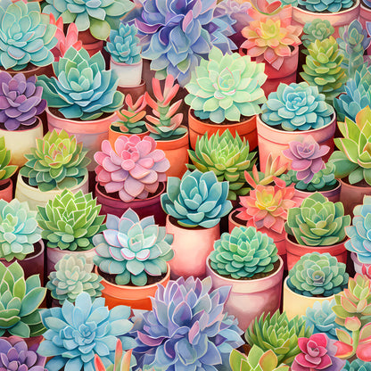 Colorful Cactus Fat Quarter Bundle