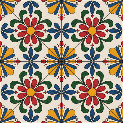 Mexican Talavera Fat Quarter Bundle