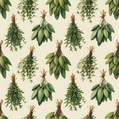 Farmhouse Kitchen Herbs Fat Quarter Bundle