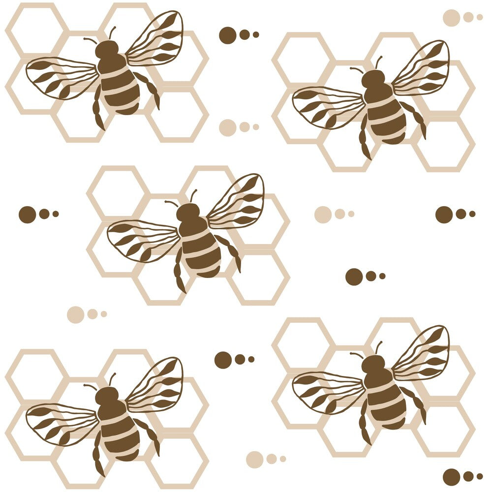 Handdrawn Bees Fat Quarter Bundle