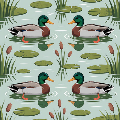 Mallard in the Pond Fat Quarter Bundle