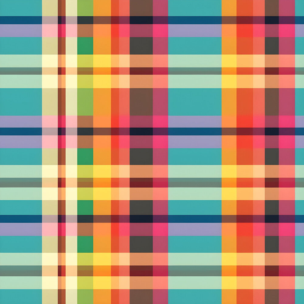 Vibrant Plaid Fat Quarter Bundle