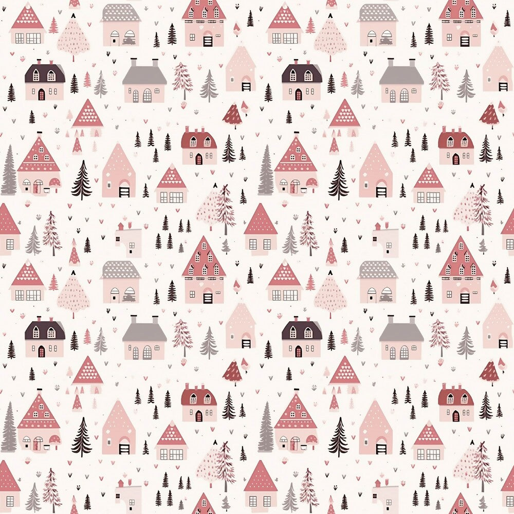Pink Christmas Fat Quarter Bundle