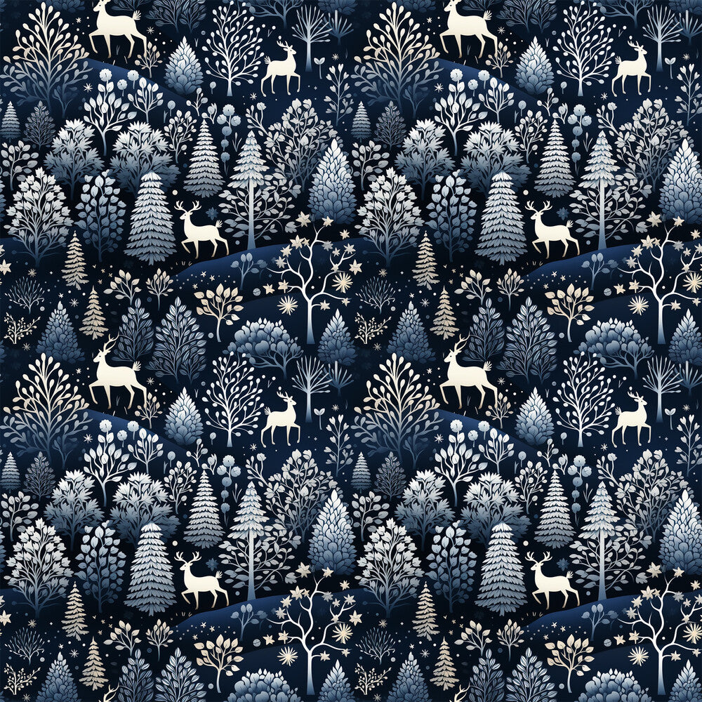Delft Blue Winter Fat Quarter Bundle
