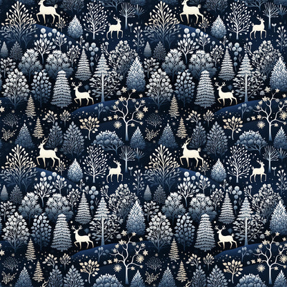 Delft Blue Winter Fat Quarter Bundle