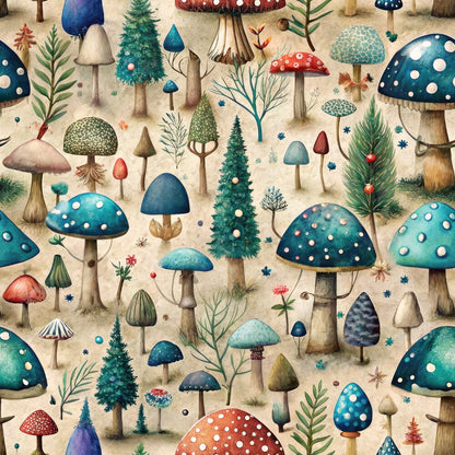 Mushroom Fairyland Fat Quarter Bundle