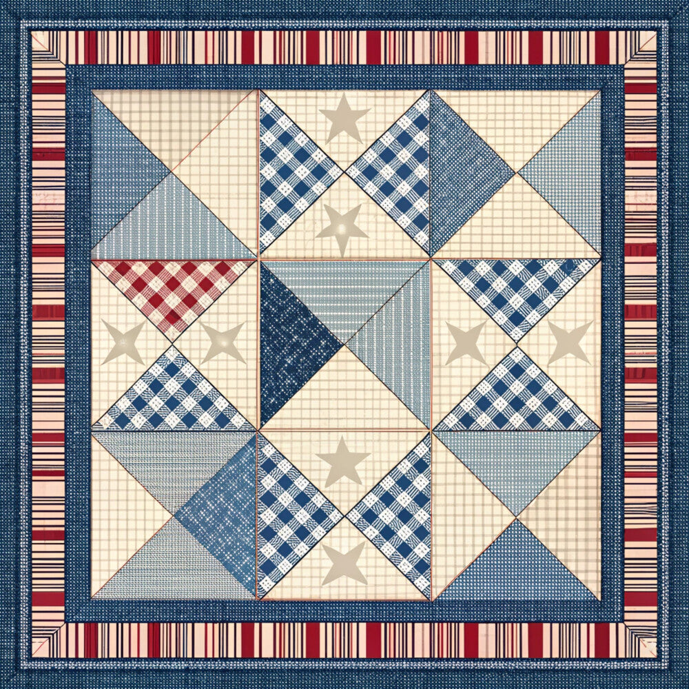 Denium Patchwork Fat Quarter Bundle
