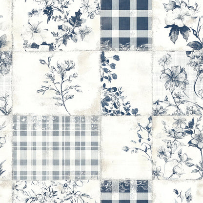Shabby Chic Floral Gingham Fat Quarter Bundle