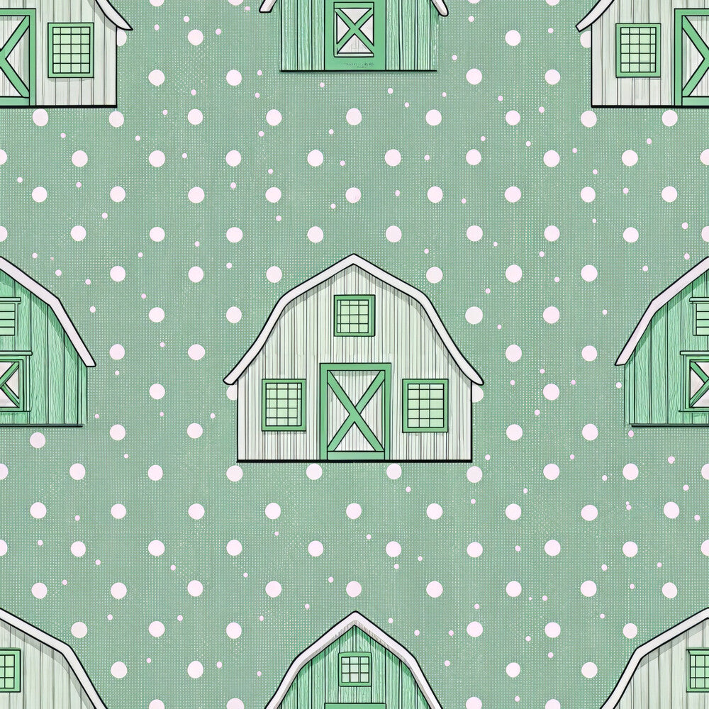 Green Farmhouse Fat Quarter Bundle