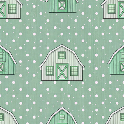 Green Farmhouse Fat Quarter Bundle