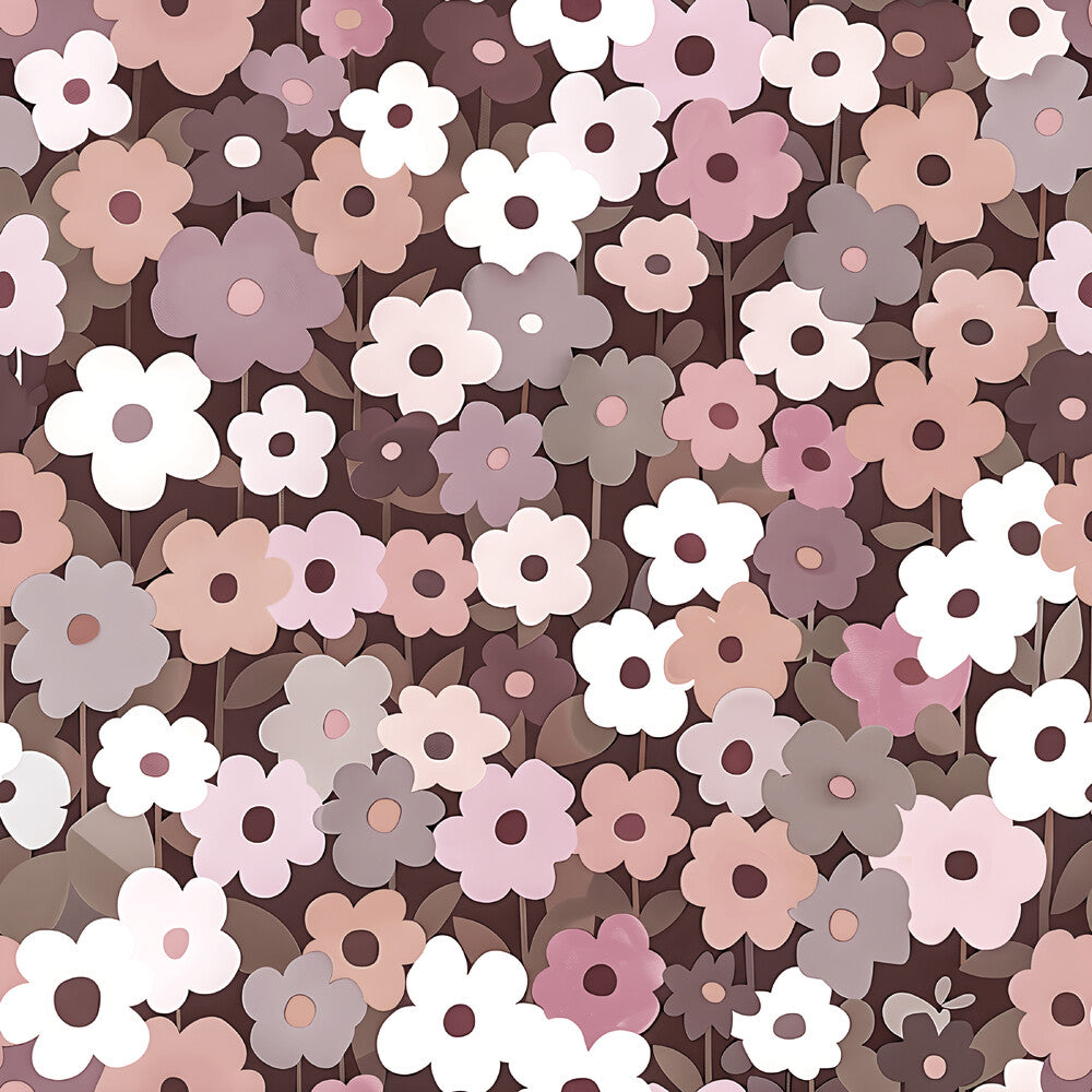 70s Retro Flowers Fat Quarter Bundle