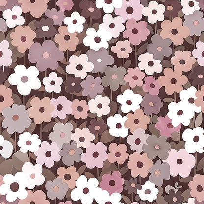 70s Retro Flowers Fat Quarter Bundle
