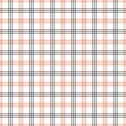 Fall Orange Plaid Fat Quarter Bundle