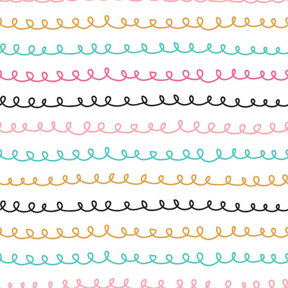 Cute Abstract Doodles Fat Quarter Bundle