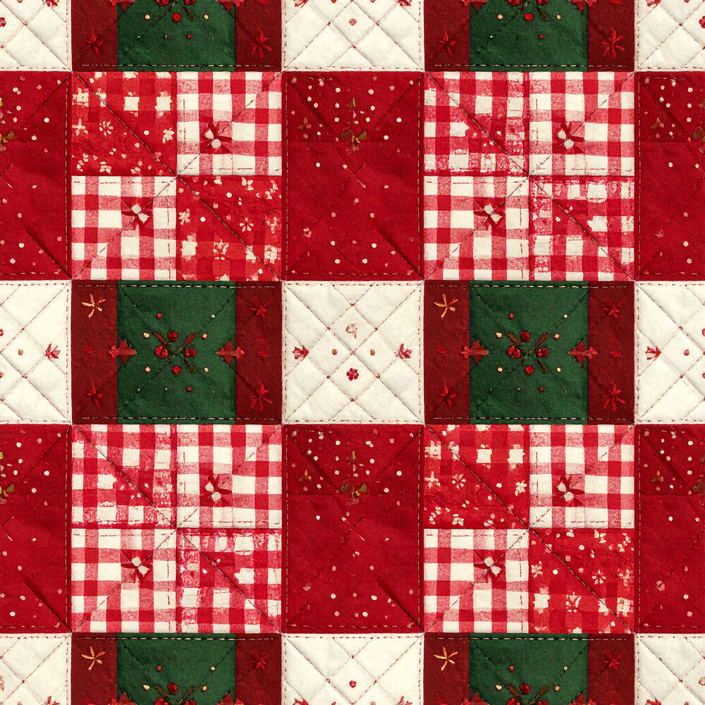 Whimsical Vintage Christmas Fat Quarter Bundle