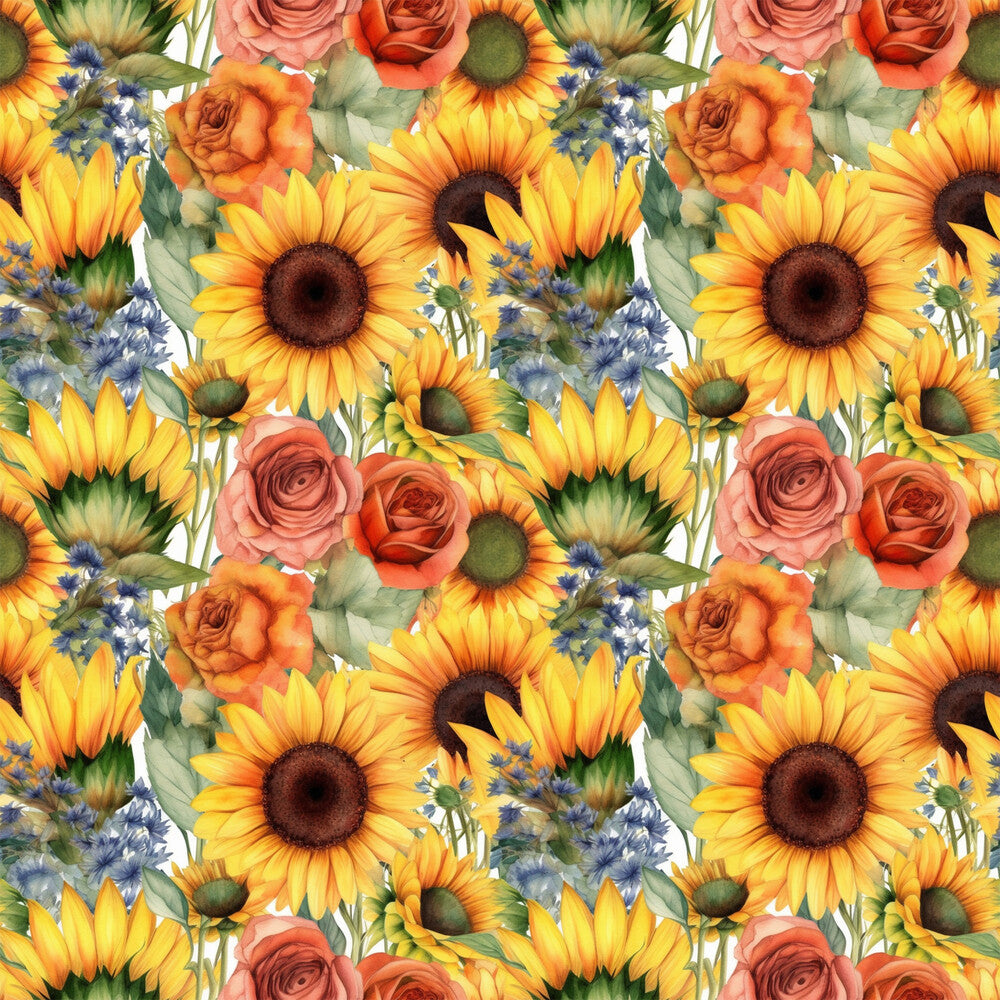 Sunflower and Butterfly Fat Quarter Bundle
