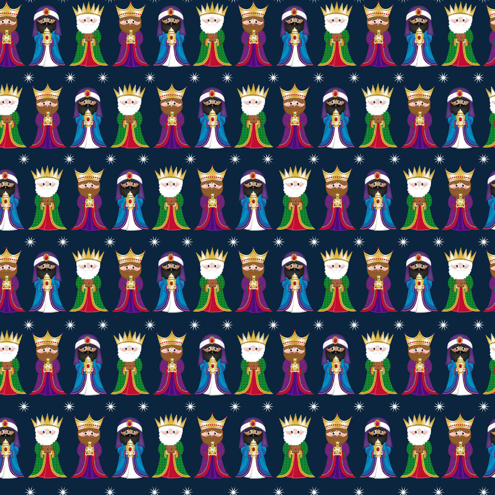 Cartoon Christmas Nativity Fat Quarter Bundle