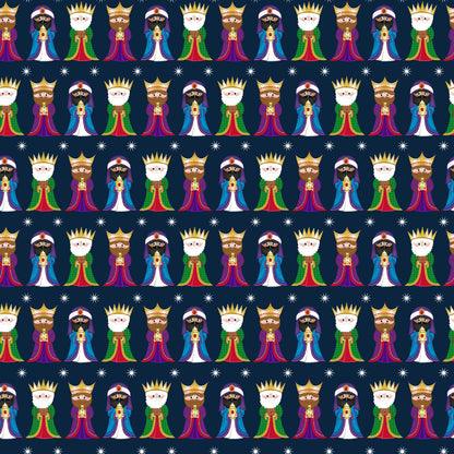 Cartoon Christmas Nativity Fat Quarter Bundle