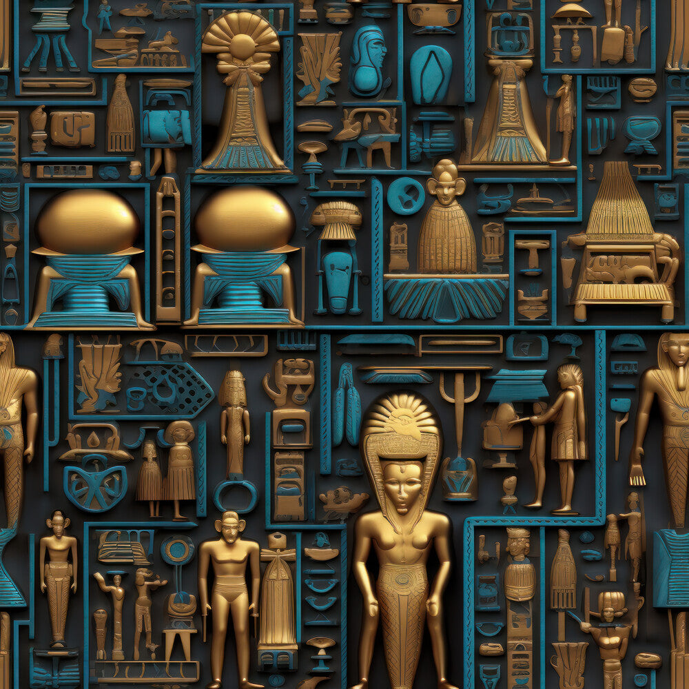2D Ancient Egypt Fat Quarter Bundle