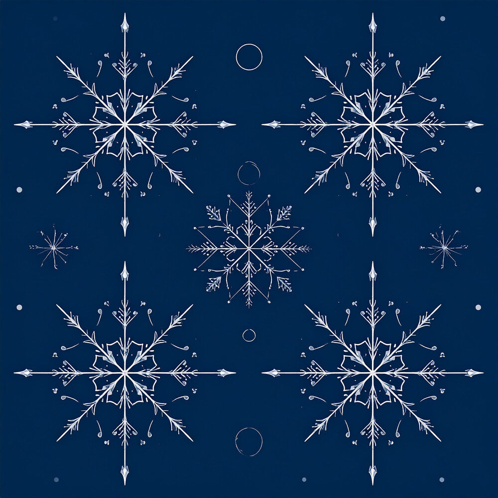 Midnight Nordic Christmas Fat Quarter Bundle