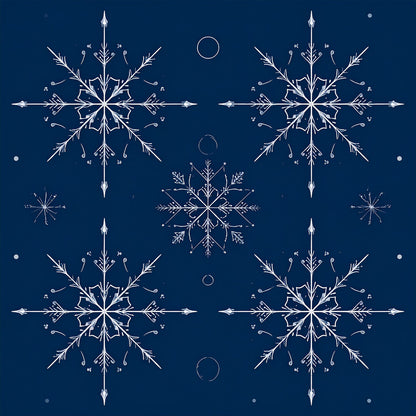 Midnight Nordic Christmas Fat Quarter Bundle