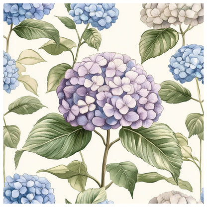 Blue Hydrangea Pastel Fat Quarter Bundle
