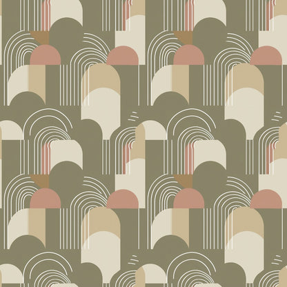 Sage Green Boho Fat Quarter Bundle