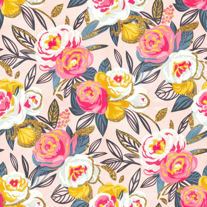Golden Hour Roses Fat Quarter Bundle