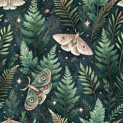 Magical Forest Moth Fat Quarter Bundle
