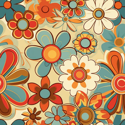 Groovy Spring Florals Fat Quarter Bundle
