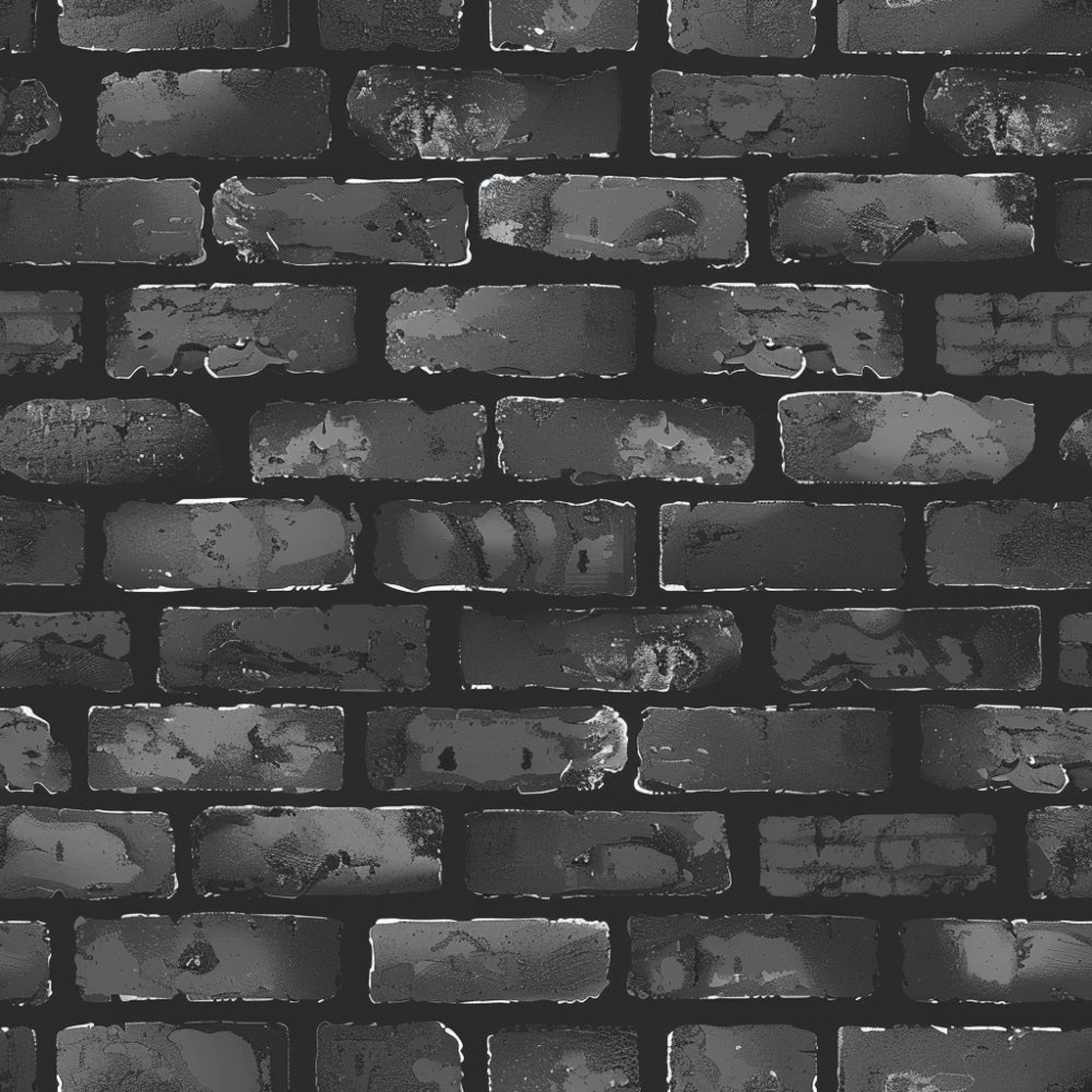 Dark gray and black textured brick wall pattern.